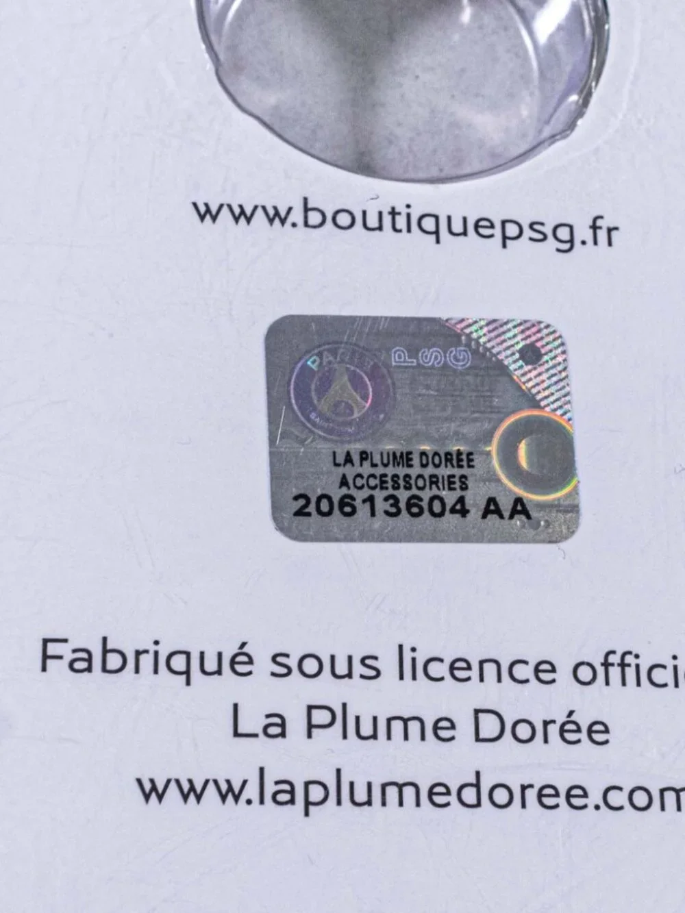 Paris Saint Germain PSG Keychain 2016 French Ligue 1 Football Logo